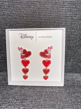 NWT Disney Piglet Valentines Baublebar Earrings